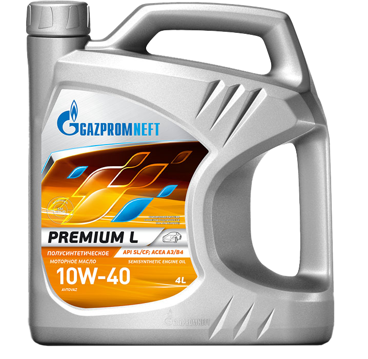 Моторное масло Gazpromneft Premium L 10W-40, 4л